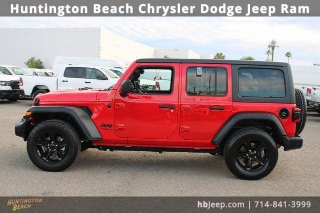 used 2021 Jeep Wrangler Unlimited car, priced at $25,900