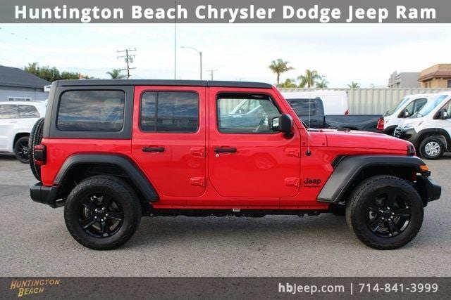 used 2021 Jeep Wrangler Unlimited car, priced at $25,900