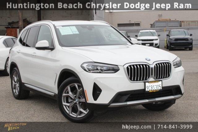 used 2022 BMW X3 car, priced at $31,848