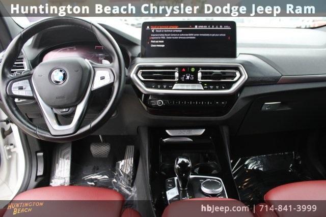 used 2022 BMW X3 car, priced at $31,848