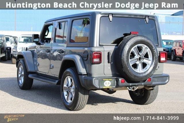 used 2020 Jeep Wrangler Unlimited car, priced at $24,787