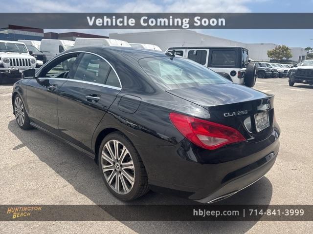 used 2018 Mercedes-Benz CLA 250 car, priced at $16,990