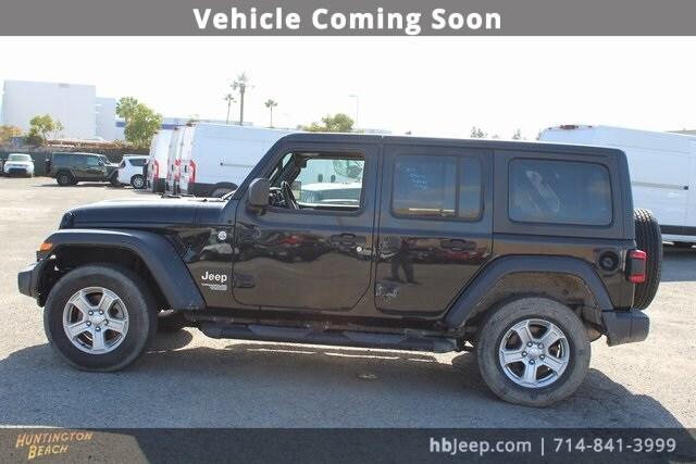 used 2020 Jeep Wrangler Unlimited car, priced at $22,000