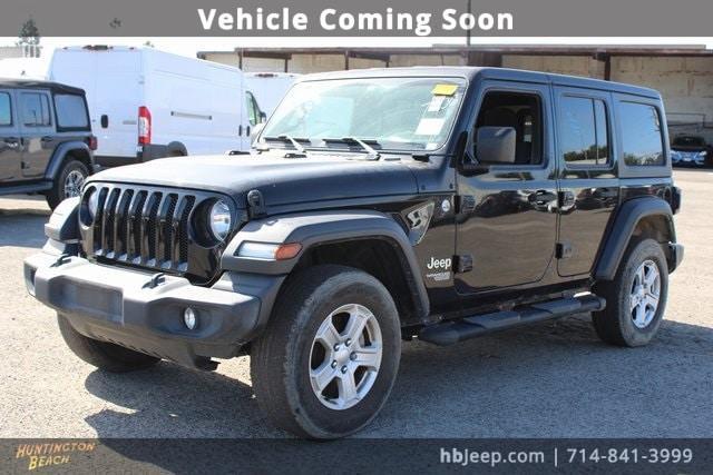 used 2020 Jeep Wrangler Unlimited car, priced at $22,000