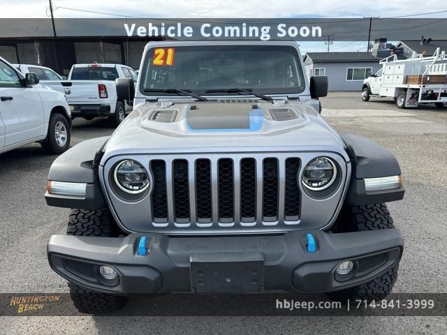 used 2021 Jeep Wrangler Unlimited 4xe car, priced at $30,990