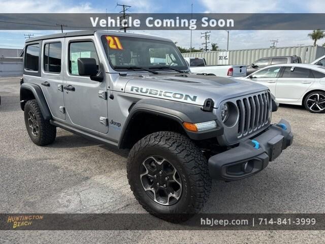 used 2021 Jeep Wrangler Unlimited 4xe car, priced at $30,990