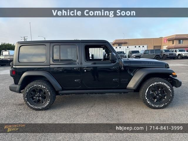 used 2021 Jeep Wrangler Unlimited car, priced at $29,400