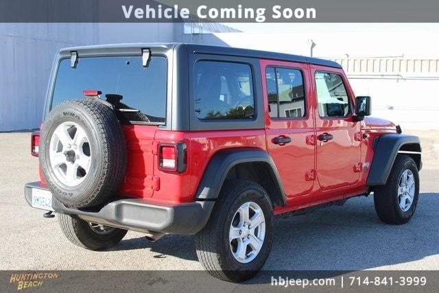 used 2018 Jeep Wrangler Unlimited car, priced at $23,876