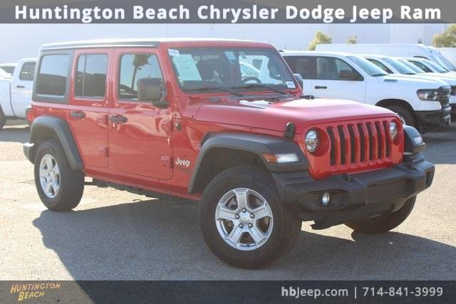 used 2018 Jeep Wrangler Unlimited car, priced at $21,990