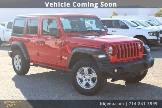 used 2018 Jeep Wrangler Unlimited car, priced at $23,876