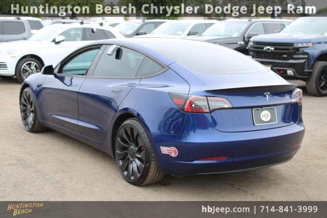 used 2023 Tesla Model 3 car, priced at $29,700
