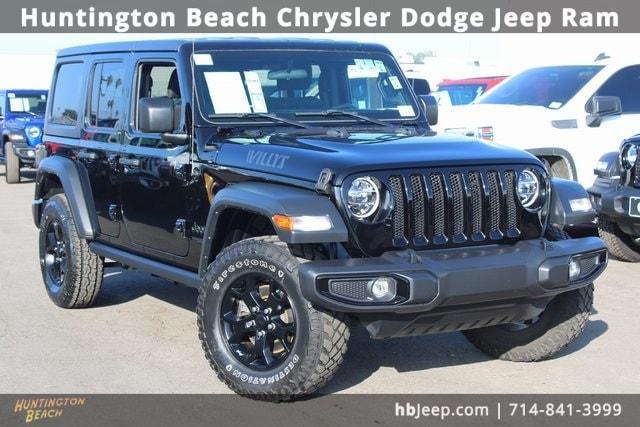 used 2021 Jeep Wrangler Unlimited car, priced at $30,560