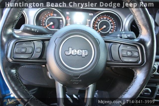 used 2021 Jeep Wrangler Unlimited car, priced at $27,849