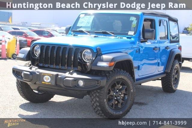 used 2021 Jeep Wrangler Unlimited car, priced at $27,849