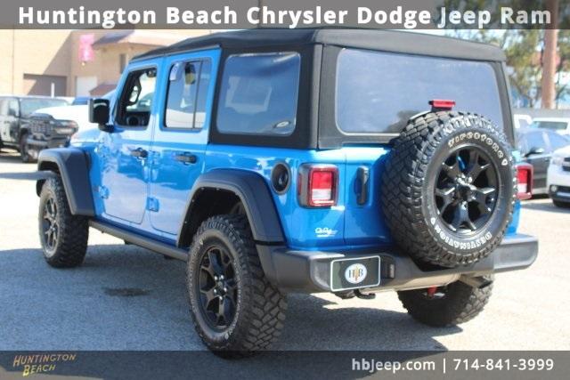 used 2021 Jeep Wrangler Unlimited car, priced at $27,849