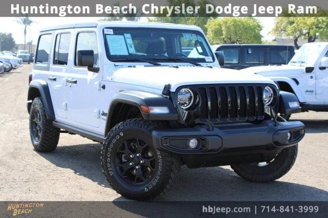 used 2021 Jeep Wrangler Unlimited car, priced at $25,990