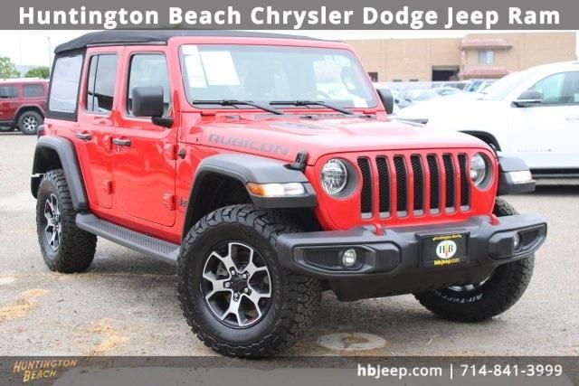 used 2021 Jeep Wrangler Unlimited car, priced at $30,700