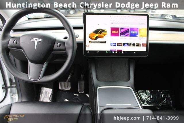 used 2021 Tesla Model Y car, priced at $23,200