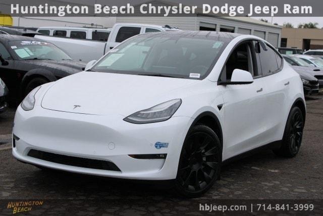 used 2021 Tesla Model Y car, priced at $23,200