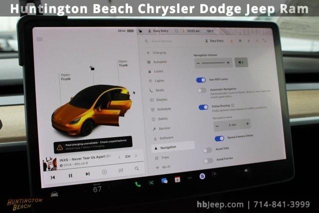 used 2021 Tesla Model Y car, priced at $23,200