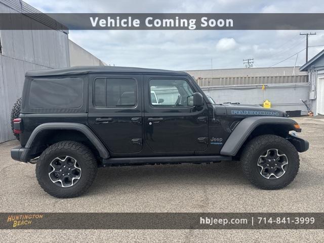 used 2022 Jeep Wrangler Unlimited 4xe car, priced at $33,990
