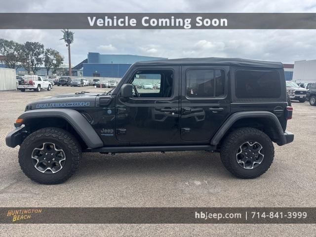 used 2022 Jeep Wrangler Unlimited 4xe car, priced at $33,990