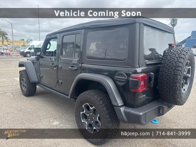 used 2022 Jeep Wrangler Unlimited 4xe car, priced at $33,990