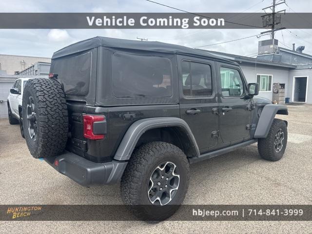 used 2022 Jeep Wrangler Unlimited 4xe car, priced at $33,990
