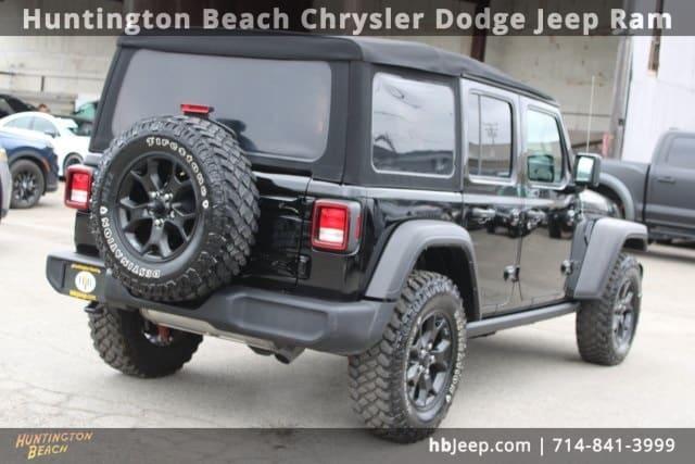 used 2021 Jeep Wrangler Unlimited car, priced at $23,990