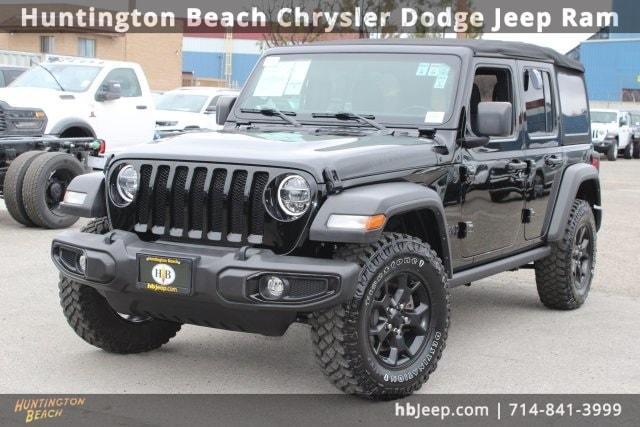 used 2021 Jeep Wrangler Unlimited car, priced at $23,990