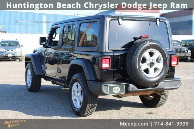 used 2020 Jeep Wrangler Unlimited car, priced at $22,300