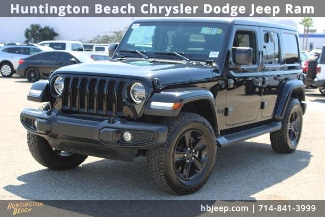 used 2021 Jeep Wrangler Unlimited car, priced at $28,700