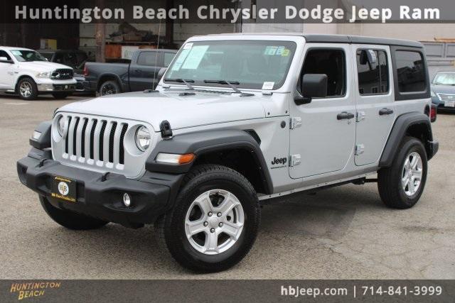 used 2023 Jeep Wrangler car, priced at $21,500