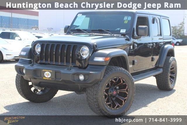 used 2021 Jeep Wrangler Unlimited car, priced at $24,990