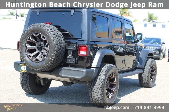 used 2021 Jeep Wrangler Unlimited car, priced at $24,990