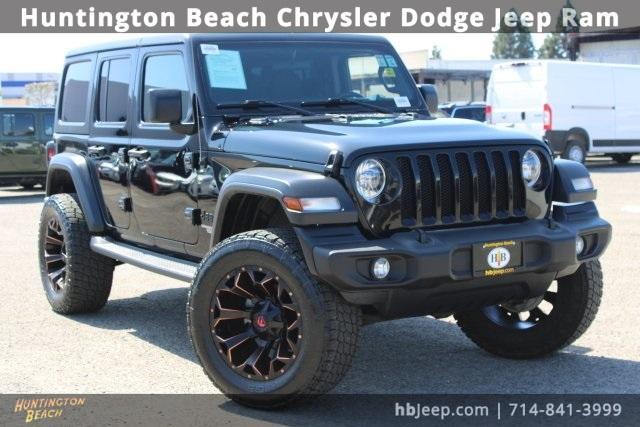 used 2021 Jeep Wrangler Unlimited car, priced at $25,900