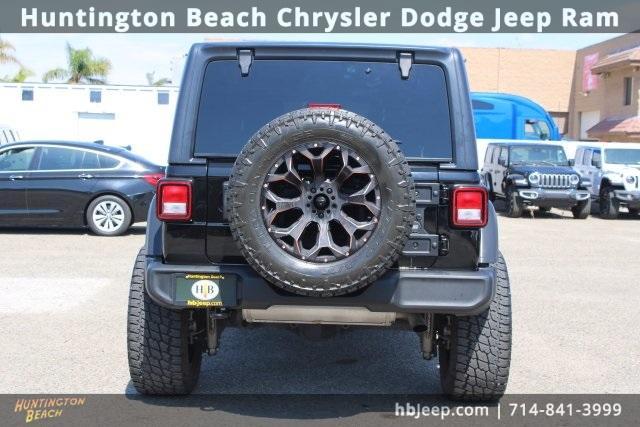 used 2021 Jeep Wrangler Unlimited car, priced at $24,990