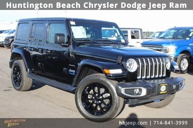 used 2021 Jeep Wrangler Unlimited 4xe car, priced at $29,250