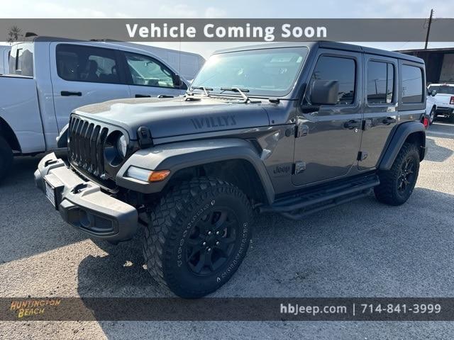 used 2021 Jeep Wrangler Unlimited car, priced at $26,990