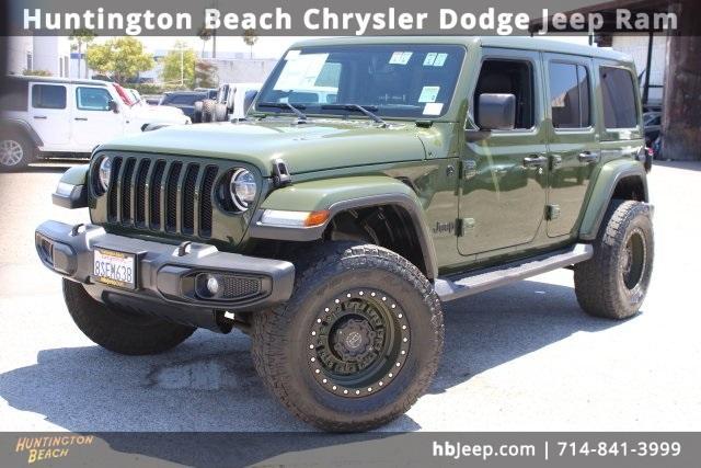 used 2020 Jeep Wrangler Unlimited car, priced at $33,990
