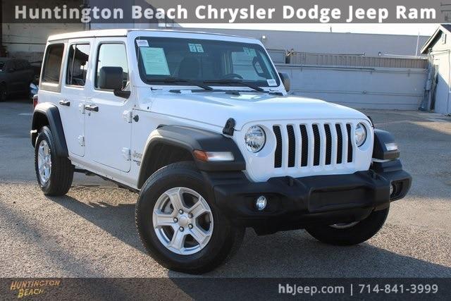 used 2020 Jeep Wrangler Unlimited car, priced at $24,400