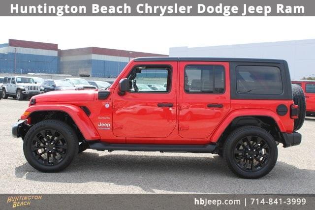 used 2021 Jeep Wrangler Unlimited 4xe car, priced at $25,739