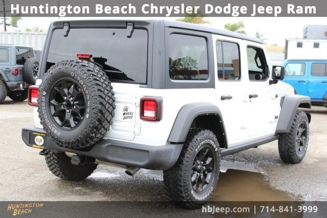 used 2021 Jeep Wrangler Unlimited car, priced at $29,905
