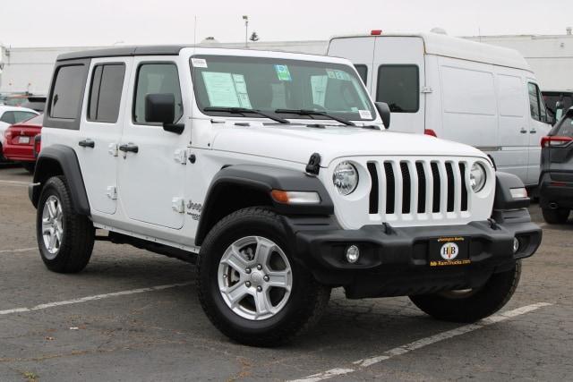 used 2021 Jeep Wrangler Unlimited car, priced at $24,998