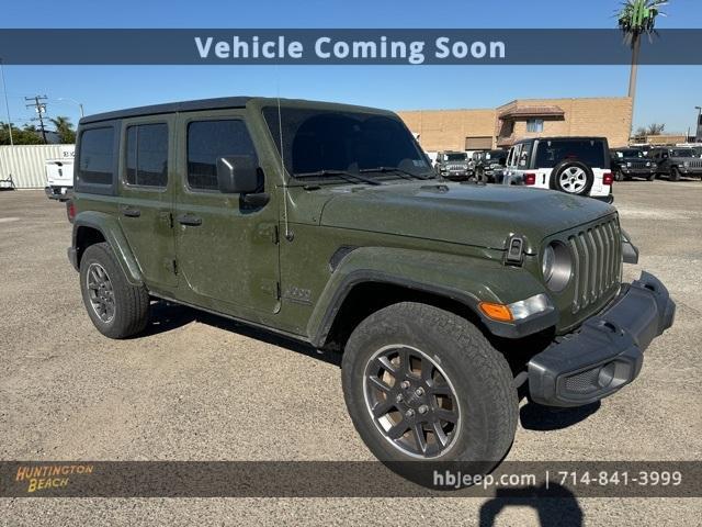 used 2021 Jeep Wrangler Unlimited car, priced at $25,990