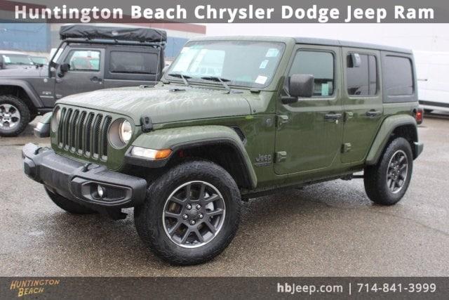 used 2021 Jeep Wrangler Unlimited car, priced at $24,500