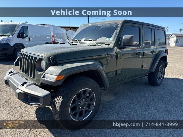 used 2021 Jeep Wrangler Unlimited car, priced at $25,990