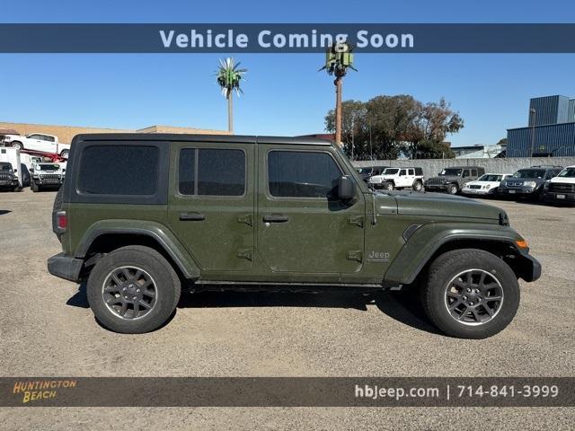 used 2021 Jeep Wrangler Unlimited car, priced at $25,990