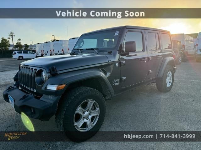 used 2020 Jeep Wrangler Unlimited car, priced at $24,800