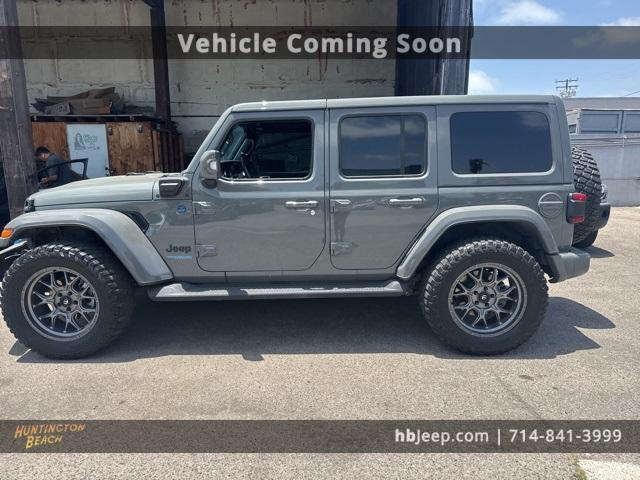 used 2022 Jeep Wrangler Unlimited 4xe car, priced at $32,990